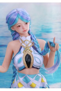 【新品】Sino Doll 小柄ダッチワイフ 戦闘機 143cm Cカップ 巨乳 S56 凛白(Linlan)ヘッド フルシリコン製 元気で明るいカラフルなファッションが特徴のドーパミンガール SINO 0020