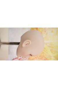 【中古】【O新古超美品 ホール未使用品】4woods A.I. doll #ルミ-オーラル-シリコンヘッド単品 柔らか仕様OP セクシーメイク