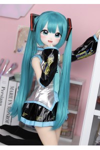 【新品】MOZU DOLL 85cm Aカップ 小音ちゃん ソフトビニール製頭部 TPE製ボディ 肌色＆眼球色＆メイク＆ウィッグ＆衣装は宣材写真と同じ 6kg MOZU 0017