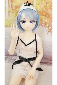 【中古】【O初心者応援パック 新古超美品ホール未使用品】Aotume Doll #カスタムシリコンヘッド135cm AAカップ ゼロバックスラスト膣OP(細身タイプ) 【フルシリコン製】【オプション多数】