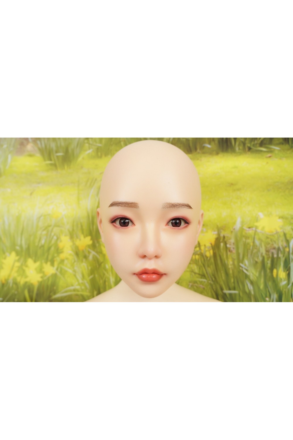 【中古】FUDOLL#7ヘッド 148cm Dカップ 中空胸 眉毛、睫毛の植毛 視点移動 EVO新骨格 肌色 ナチュラル