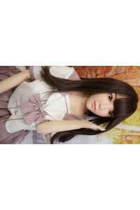 FUDOLL #6ヘッド 148cm Dカップ 中空胸 植毛仕様 自立加工 眼球移動 新骨格 肌色 ナチュラル