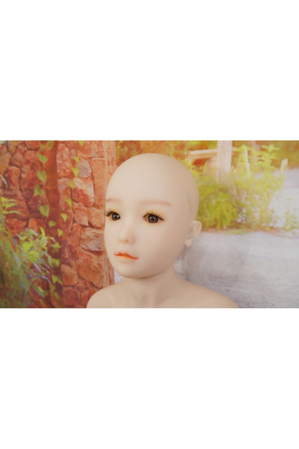 MOMODOLL #かなこ 138cm 巨乳 中空胸 口内舌付きOP 自立加工 普通骨格 肌色 ホワイト