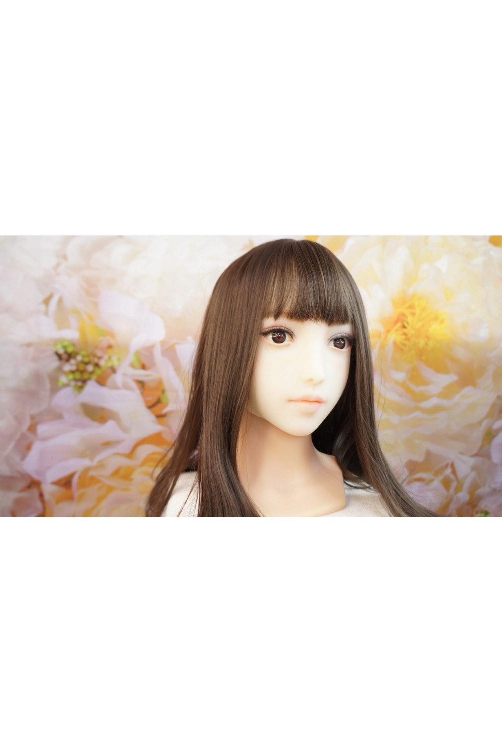 【美品】SEDOLL#76 TPEヘッド単品 M16ジョイントボルト 肌色 ホワイト