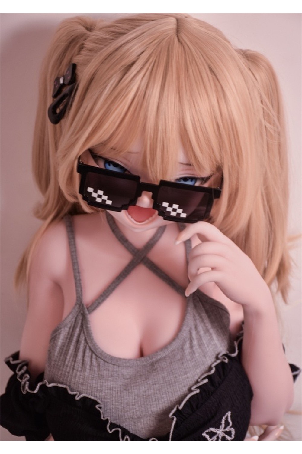 【新品】Elsa Babe 148cm L 深見 明香 RAD029 等身大ラブドール 二次元 アニメドール フルシリコン製 カンフーロリ カスタマイズ可 いたずらっ子 キュート EL 0006