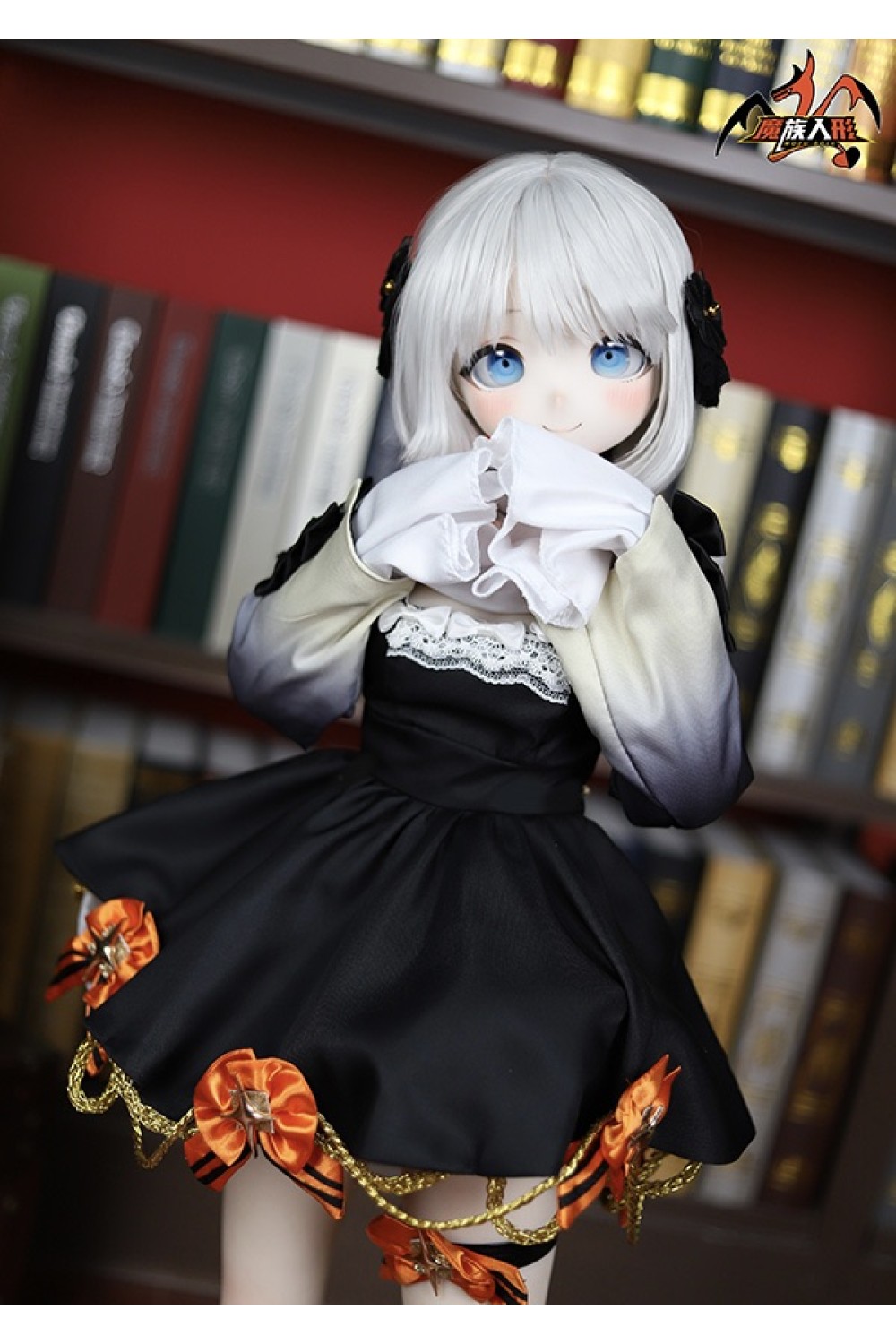 【新品】MOZU DOLL 85cm Aカップ 鲸鱼娘 西丝特 (中国のくじら娘系Vチューバー) コスプレ ソフトビニール製頭部 TPE製ボディ 肌色＆眼球色＆メイク＆ウィッグ＆衣装は宣材写真と同じ 6kg MOZU 0020
