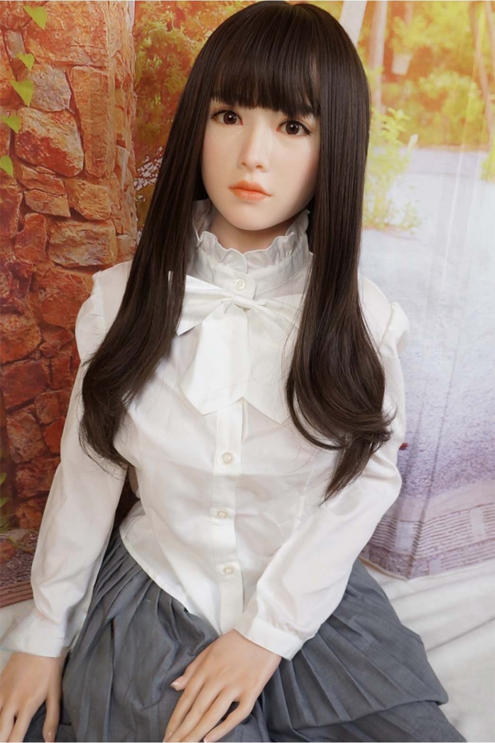 BB Doll #C26ヘッド 150cm Cカップ 植毛仕様 血管メイク 人肌模様加工 自立加工 視線移動 新骨格 肌色 ナチュラル