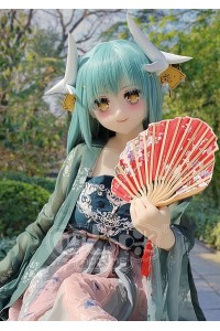 【新品】Aotume Doll アニメドール 145cm Dカップ #106ヘッド清姫コス ヘッド及びボディー材質選択可能 AOT 0061