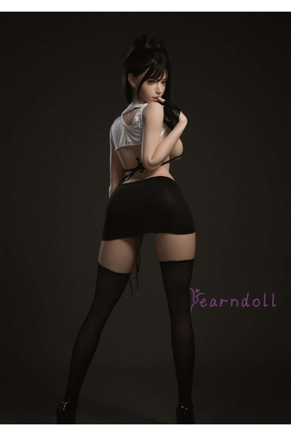 【O初心者応援パック 国内検品済 新品未使用即納品】Yearndoll #Y206-7 明希軟性シリコンヘッド(口開閉&模擬口腔付き ) 162cm Kカップ【フルシリコン製】