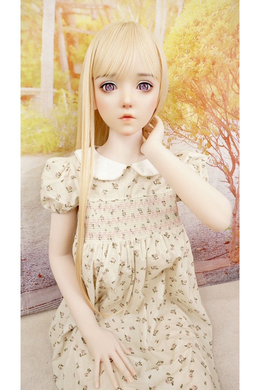 【中古】【初心者応援パック 中古美品】SHEDOLL #朵朵（Duoduo）硬質シリコンヘッド 職人メイク 手作り眼球OP 148cm Dカップ【オプション多数】