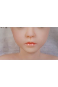DOLL4ever? 125cmシームレス Aカップ 貧乳 自立加工 EVO骨格 肌色 ピンク
