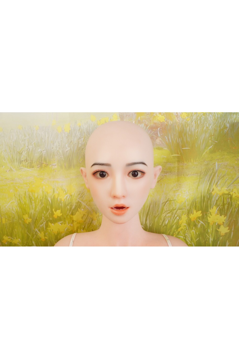 【O初心者応援パック 国内検品済 新品未使用即納品】COSDOLL #23-3 軟質シリコンヘッド (口の開閉機能付き)165cm Fカップ 【フルシリコン製】