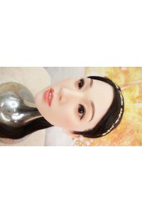 【中古】【O新古超美品】6YEDOLL #68 髪の毛の植毛OP メルサシリコンヘッド単品(165cm推奨)