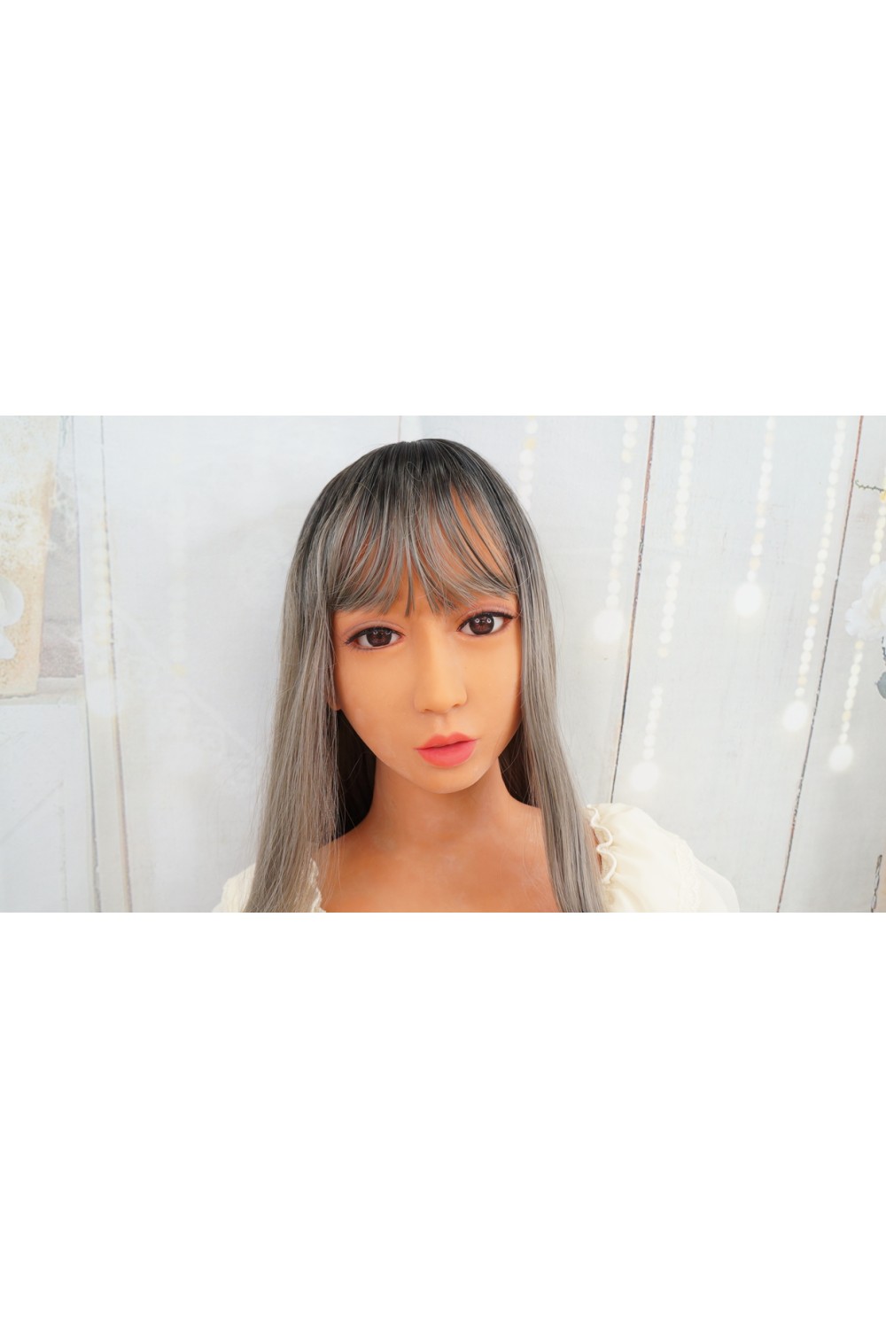 【超美品】COSDOLL#43 148cm ビッグ胸 バスト大 自立加工OP 視点移動 肌色 日焼け