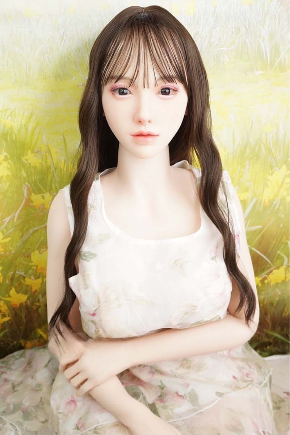 【中古】【初心者応援パック 中古美品】FUDOLL #J032 小北軟性シリコンヘッド 口開閉機能+リアル口腔OP 161cm Eカップ 【フルシリコン製】