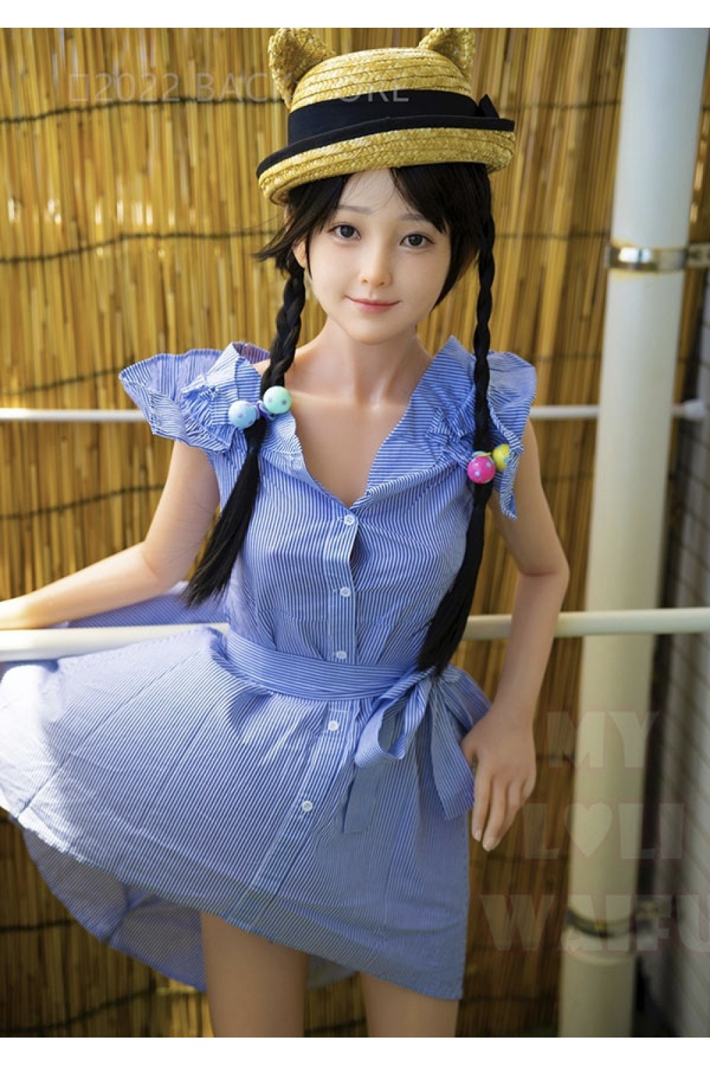 【新品】My Loli Waifu 略称MLWロり系ラブドール フルシリコン製 138cm Bカップ Rena頭部 メイク選択可能 MLW 0035