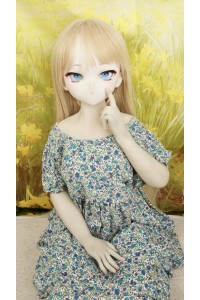 【中古】【中古美品】MOZU DOLL#薄荷ちゃんソフトビニール製ヘッド115cm バスト大