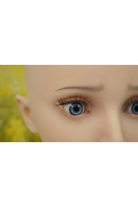 【中古】EXDOLL（アルテトキオ）#Annaアナ ヘッド145cm（小胸）ネイル（付け爪）OP 指ワイヤー加工OP 視点移動OP 骨格：グリップタイプ 肌色 クリーム