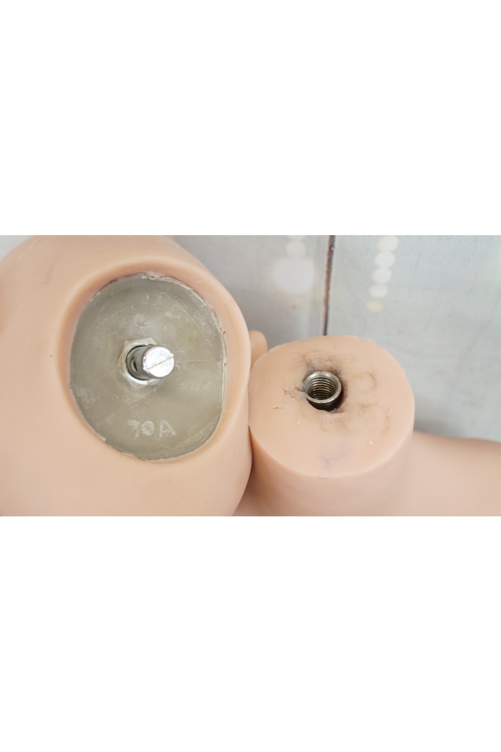 【中古】WM Dolls #56＋#70 170cm D-cup 欧米仕様 ゼリー胸OP 自立加工OP 新骨格OP 指関節OP 肌色 ライトブラウン