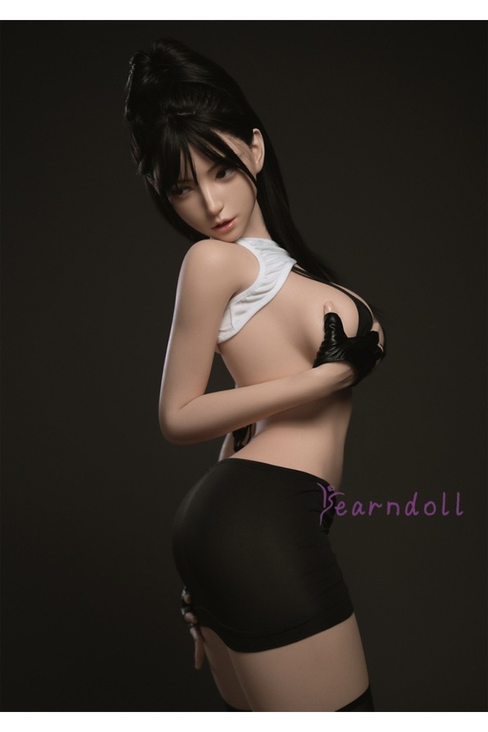 【O初心者応援パック 国内検品済 新品未使用即納品】Yearndoll #Y206-7 明希軟性シリコンヘッド(口開閉&模擬口腔付き ) 162cm Kカップ【フルシリコン製】