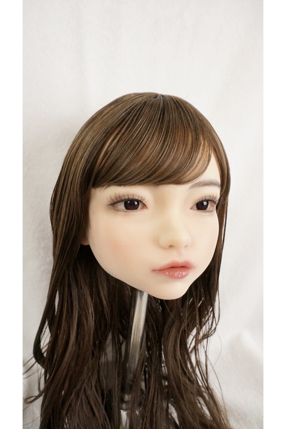 【中古】【O新古超美品 ホール未使用品】Real Girl (D工場製) #D6軟質シリコンヘッド 職人メイク 口開閉機能付き リアルな口腔構造 単品 (140〜170cm推奨)