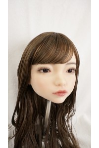 【中古】【O新古超美品 ホール未使用品】Real Girl (D工場製) #D6軟質シリコンヘッド 職人メイク 口開閉機能付き リアルな口腔構造 単品 (140〜170cm推奨)