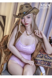 【新品】MMXDOLL（木木夕） 梦依（Mengyi）職人Art系メイク 165cm Fカップ シリコン製 等身大ドール ウエスタンカウガール 異国風 MM 0017