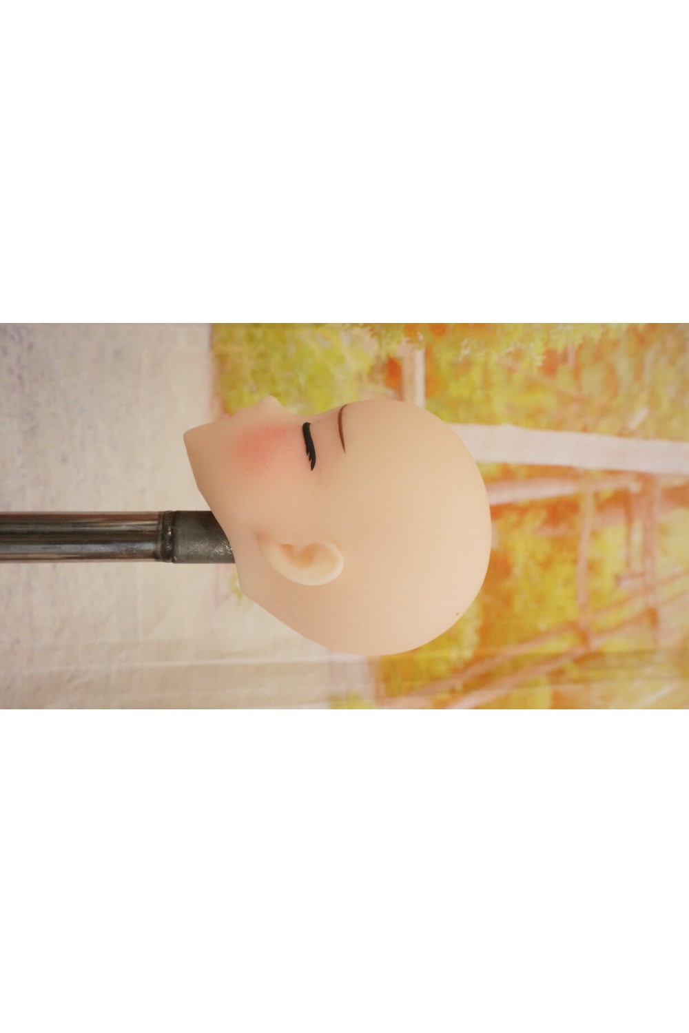 【中古】【O新古超美品】Butterfly Doll #リコA瞑り目ヘッド単品 (80cm推奨)
