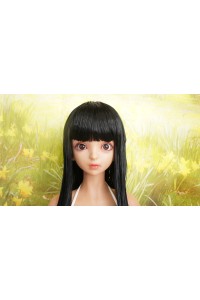 【超美品】誘美 凛希ヘッド100cm Gカップ フルシリコン製 ボディメイク ゼリー胸 眉毛と下睫毛の植毛 視点移動 膣の柔らか仕上げ 肌色 小麦色