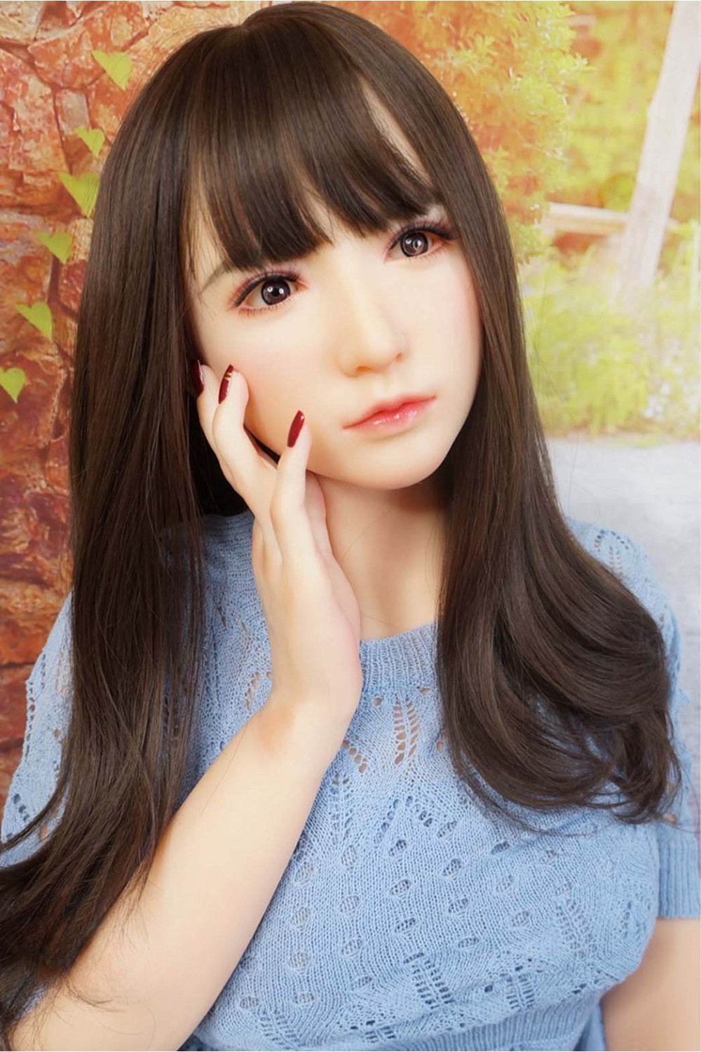 【美品ホール未使用品】Top Sino Doll 159cm Gカップ #T1 RSメイク 柔らか仕上げ 口開閉機能OP 指関節 肌色 ナチュラル