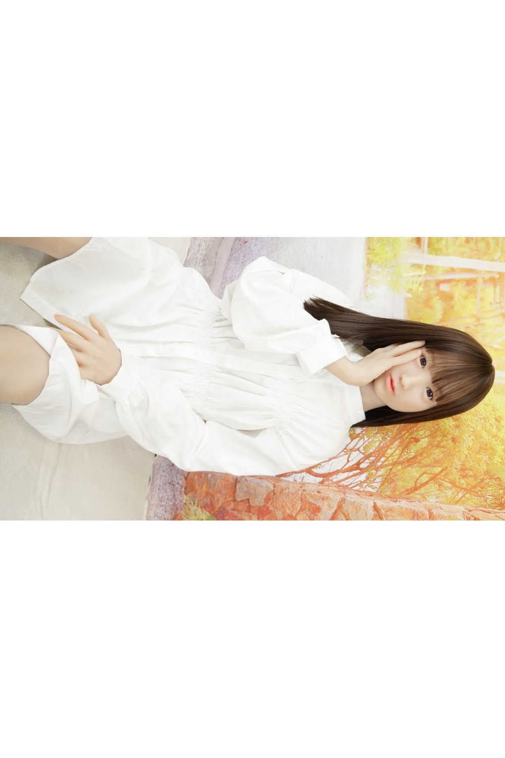 【初心者応援パック 中古】4 WOODS A.I.doll S+ #乃々果ヘッド＋葉つ季ヘッド160cm Bカップ 衣装付属 柔らかい胸 4Woodsオリジナル骨格 肌色 小麦色(ブロンズ)