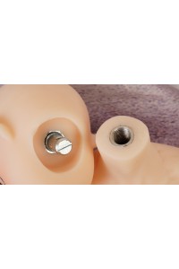 【O中古 ホール未使用品】Butterfly Doll #嘉娜 (カナ) 片目閉じ版ヘッド 80cm Aカップ
