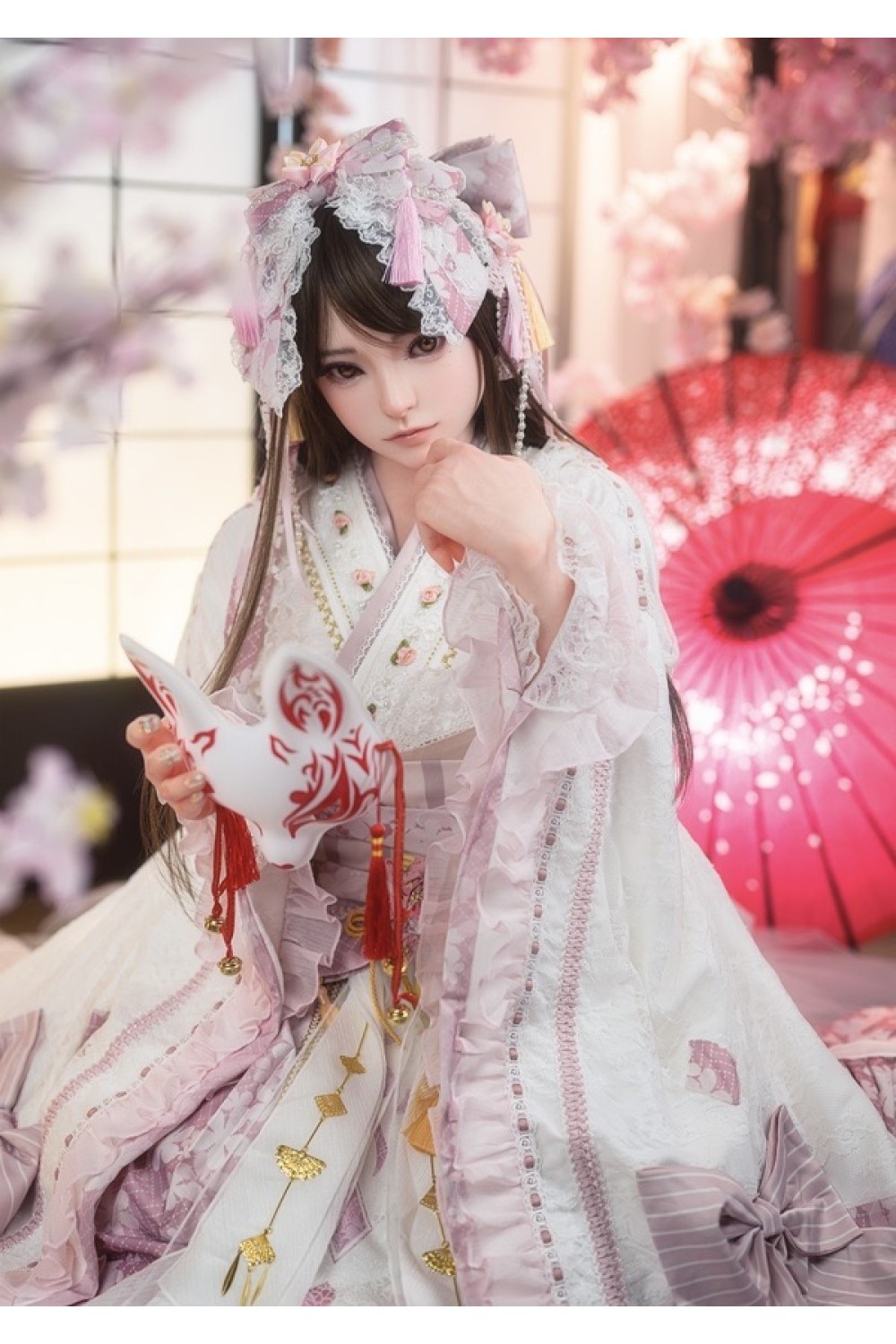 【新品】蛍火日記 151cm Aカップ 菜々子（Nanako）フルシリコン製ラブドール JK衣装選択可能 リアルラブドール 超リアル塗装加工あり オーラル機能あり HO 0018