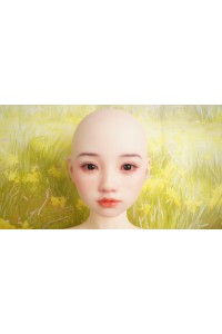 【O初心者応援パック 新古超美品ホール未使用品】 catdoll #yuan ソフトシリコンヘッドRBリアルメイクOP+ My Loli Waifu 126cm AAカップ