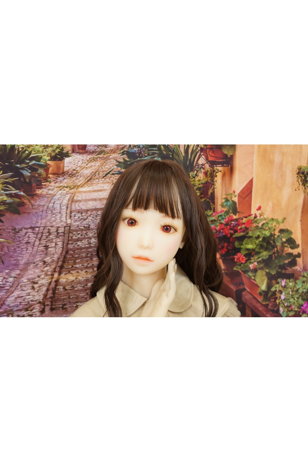 【中古】MOMODOLL#017-C 『瞳』ヘッド 138cm Aカップ 自立加工OP EVO骨格 肌色 自然