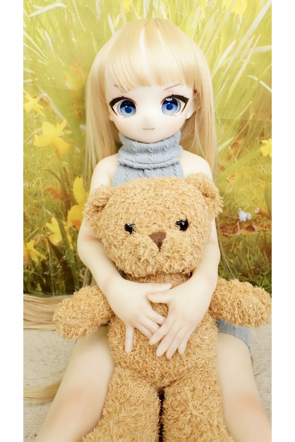 【中古】【初心者応援パック 中古美品】MOZU Doll #きつねちゃんソフトビニール製ヘッド 85cm バスト大