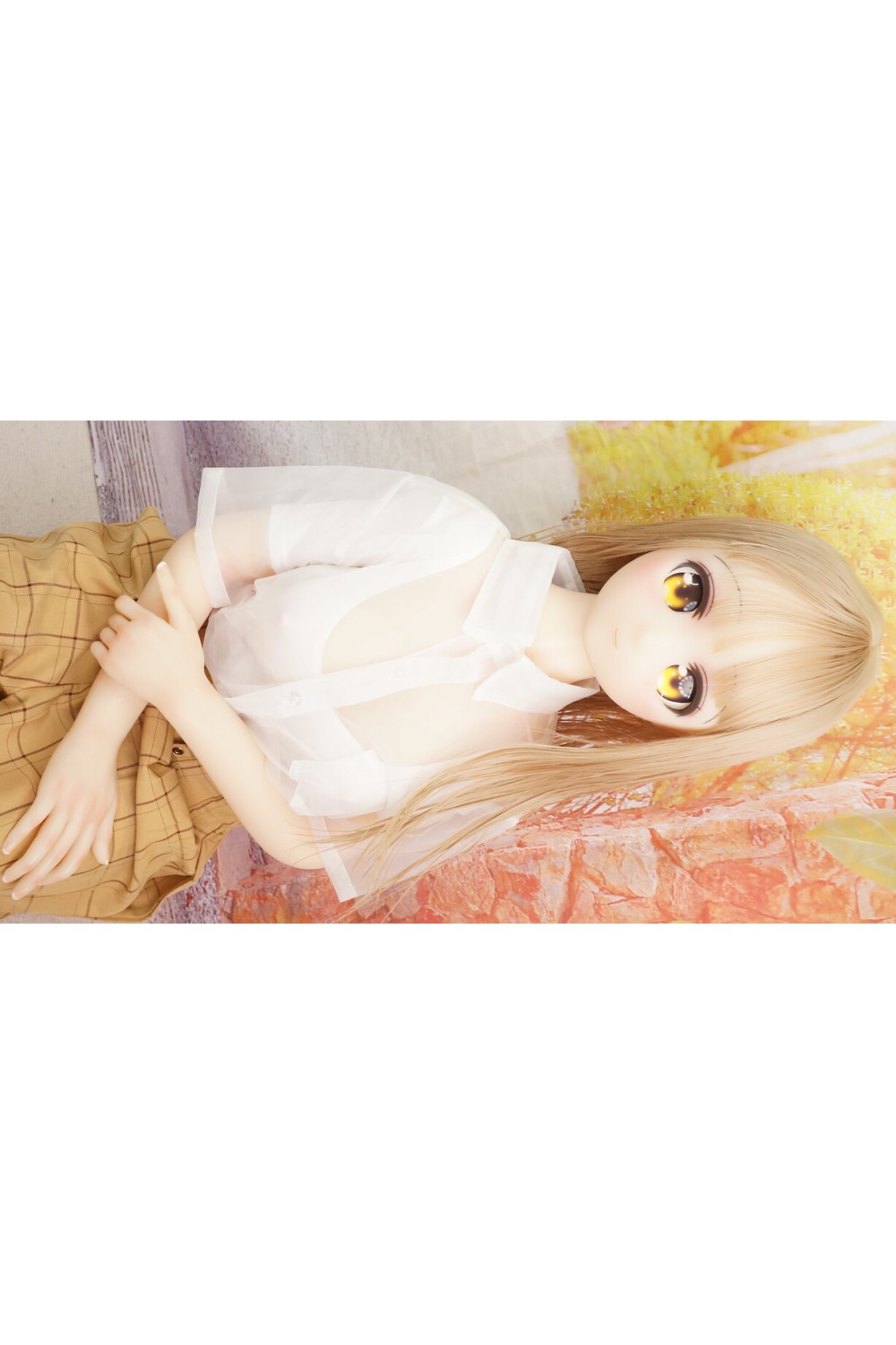 【中古】【O初心者応援パック 新古超美品ホール未使用品】Aotume Doll #24シリコンヘッド145cm Dカップ