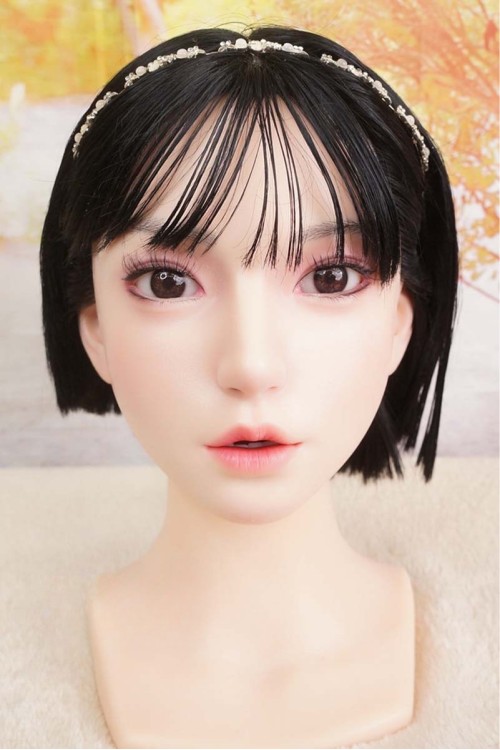 【中古】【O中古超美品 ホール未使用品】Yearndoll #Y206-7 明希軟性シリコンヘッド(口開閉機能&オーラル&模擬口腔付き)単品(160〜163cm推奨)