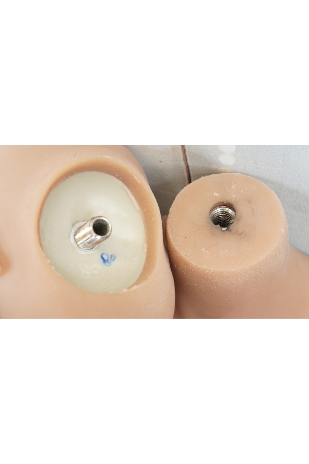 【中古】JYDOLL #80 148cm Eカップ 中空胸 自立加工OP 肌色 日焼け
