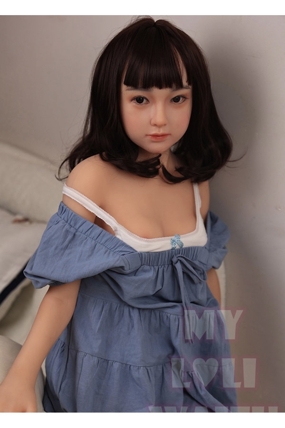 【新品】My Loli Waifu 略称MLWロり系ラブドール 138cm Bカップ 花音Kanon頭部 TPE材質ボディー ヘッド材質選択可能 メイク選択可能 MLW 0020