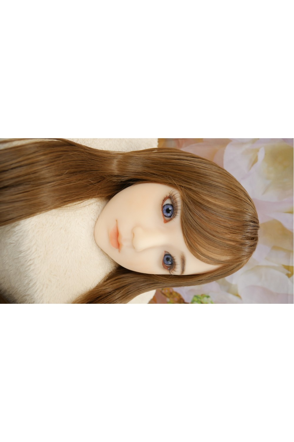 【中古】Sanhui Doll #Yukiヘッド 肌色 ナチュラル シリコンヘッド単品
