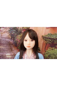 【中古】CATDOLL #Tamiヘッド 136㎝ 超リアルメイク あご関節あり 視点移動 指関節OP 自立加工 EVO骨格 肌色 ナチュラル
