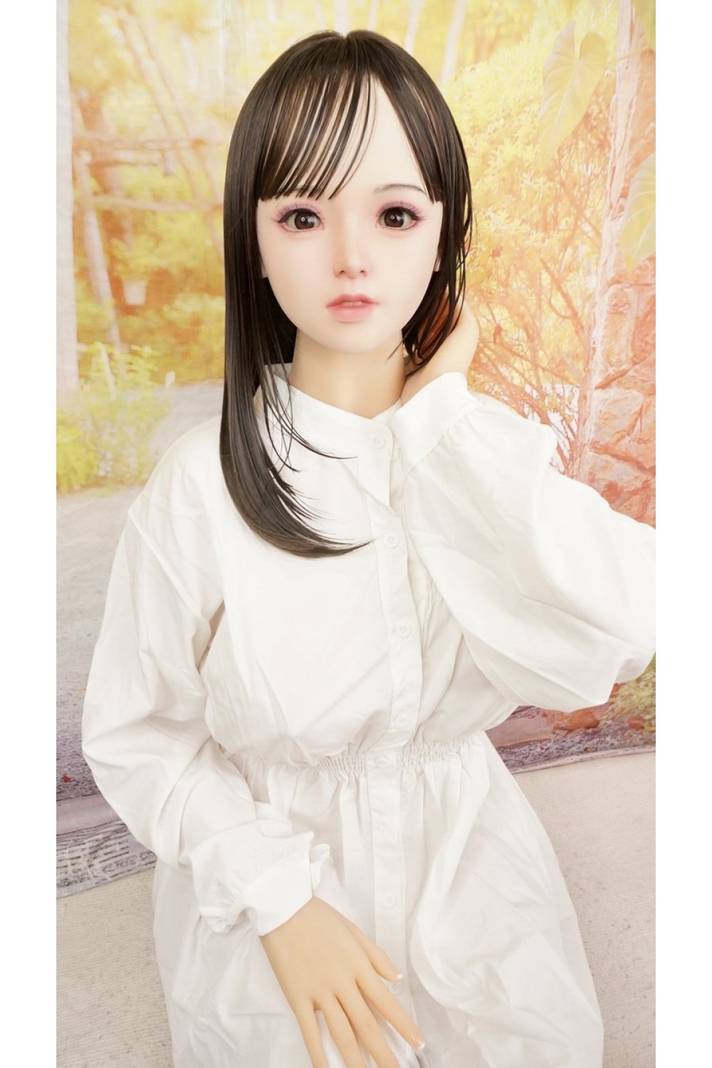 【中古】【初心者応援パック 中古超美品】Bezlya DOLL #L1硬質シリコンヘッド 155cm Fカップ ボディのリアルメイクOP 軽量化ボディOP 【オプション多数】