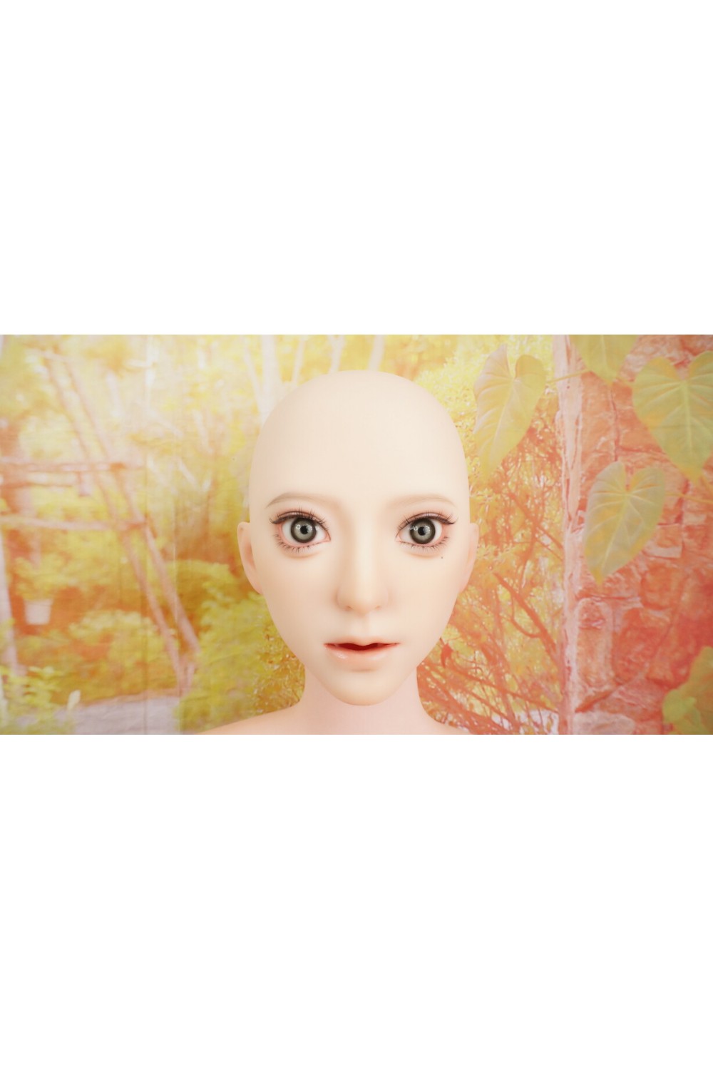【中古】【初心者応援パック 中古超美品】蛍火日記 #天城（Tiancheng）軟性シリコンヘッド（口開閉機能あり、オーラル可能、描く眉毛と付け睫毛）OP 159cm Eカップ 【オプション多数】