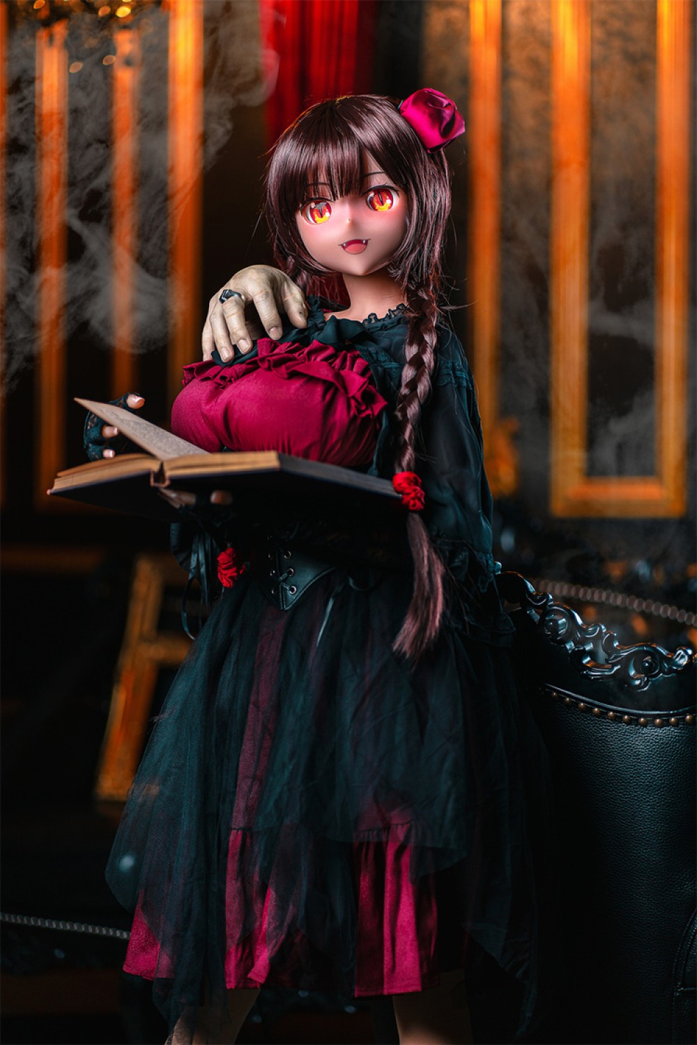 【新品】フルシリコン製 アニメドール 凹凸咪 Aotume 155cm Hカップ 欧米風#1ヘッド 及びボディー材質選択可能 AOT 0001