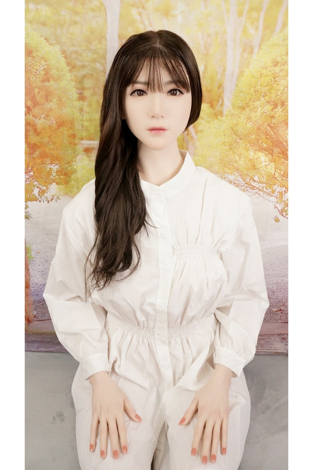 【中古】【O初心者応援パック 新古超美品ホール未使用品】FANREAL #雪（Xue）硬めシリコンヘッド 髪の毛の植毛OP 157cm Eカップ ハードハンドOP お尻の柔らか仕上げOP 自立加工 ハードフィート(足首から足裏まで硬め)OP 指関節あり 全身リアルメイク 軽量化ボディ【フルシリコン製】【オプション多数】