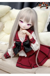 【新品】MOZU Doll【A級】85cm 奈奈（Nona）ヘッド 6kg ソフトビニール製頭部 TPE製ボディ 肌色＆眼球色＆メイク＆ウィッグ＆衣装は宣材写真と同じ 小型で軽量化で収納しやい 使いやすい MOZU 0028