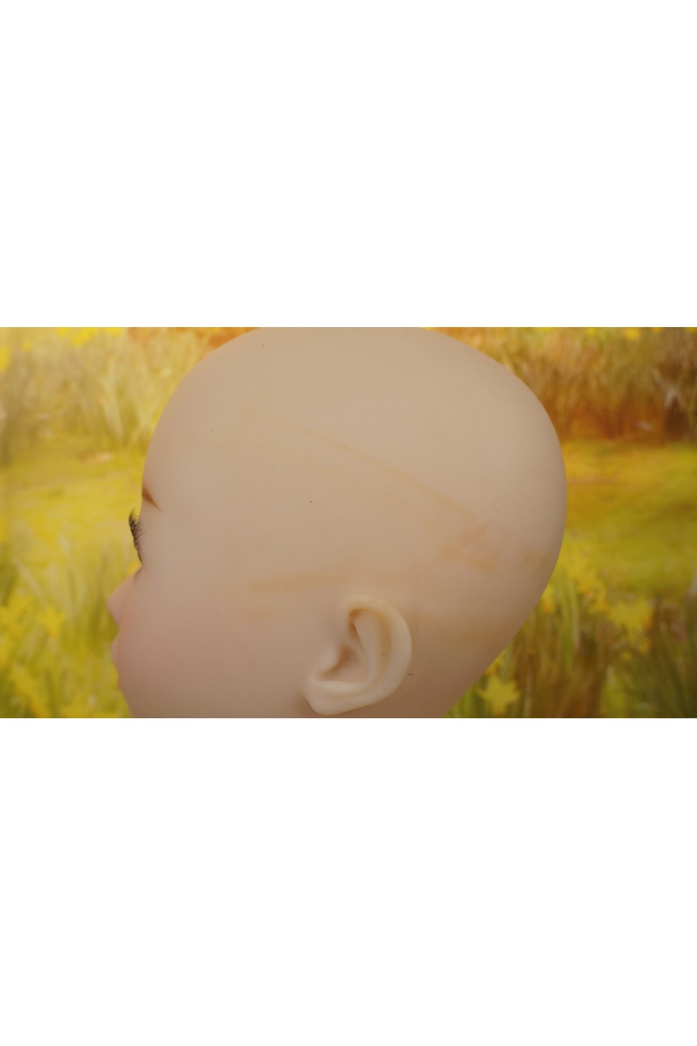 【中古】MOMODOLL #加奈子かなこヘッド 肌色 ホワイト TPEヘッド単品