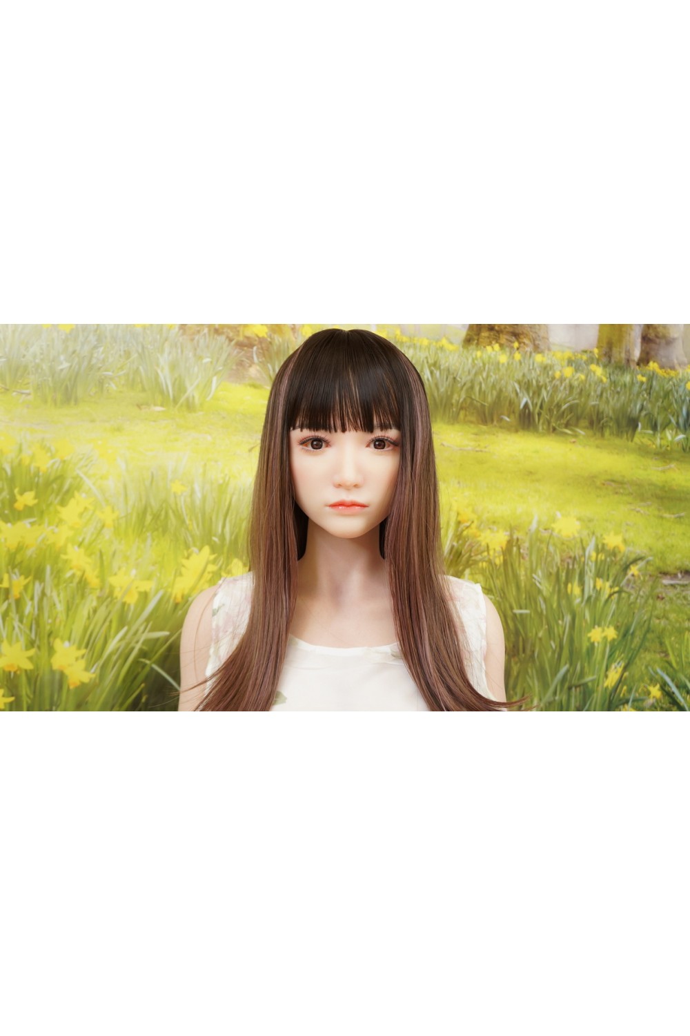 【初心者応援パック 超美品】Top Sino Doll #T1ヘッド 159cm Gカップ 衣装付属 全身RRSメイク 各所柔らか仕上げ 指関節 口開閉機能OP 自立加工 眉毛と下睫毛の植毛OP 視点移動 新骨格 肌色 ナチュラル