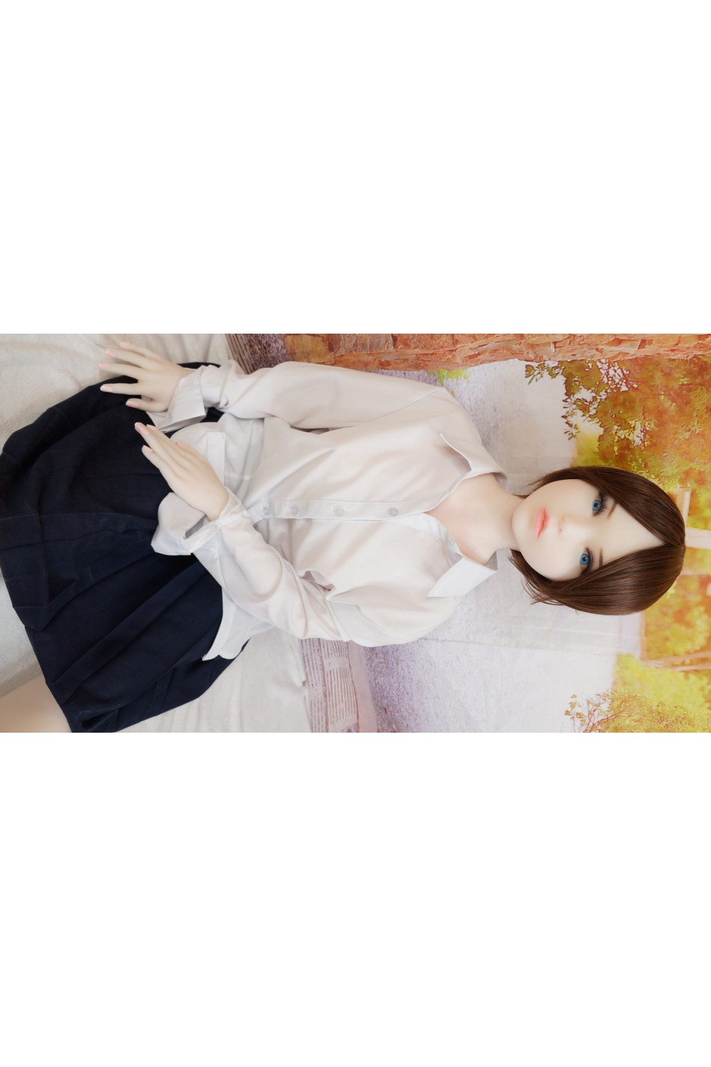 Piper Doll #Phoebe Elf ears 130cm シームレス ラブドール ゼリー胸 各所柔らか仕上げOP 自立加工 視点移動 ボディ リアルメイク EVO骨格 肌色 ホワイト